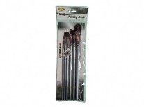 PINCELES LENGUA DE GATO X6 SET