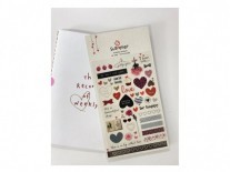STICKER PVC 10x19cm LOVE ACTUALLY