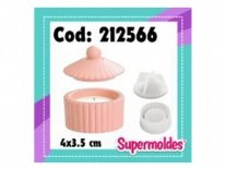 MOLDES SILICONA MINI CARAMELERA RAYA