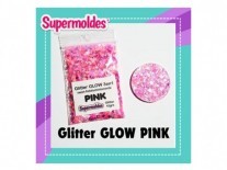 GLITTER GLOW 3en1 UV/LED/FOS PINK 10g