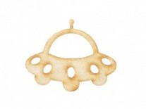 PLATO VOLADOR SOUVENIR 9cm 3mm