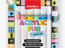 MARCADOR ACRILICO PASTEL X 8