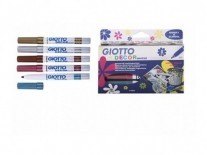 MARCADORES GIOTTO METALIZADOS x1unid