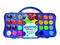 ACUARELAS GIOTTO x36 COLORES MAS PINCEL