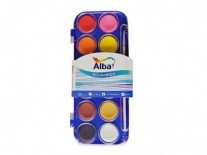 ACUARELAS ALBA ESTUCHE x12 COLORES