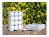 VELAS NOCHE x24 unid CON 24 LATITAS