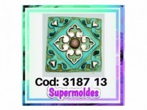 MOLDES RESINA AZULEJOS 4 Un 6X6cm