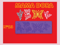 MAMA DORA MOLDES PUNTILLA N23 MARIPOSA