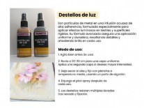 DESTELLOS DE LUZ SPRAY oro/plata 60cc
