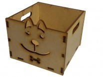 CAJON SOUV ANIMALES/PERRO (9x10x10cm)