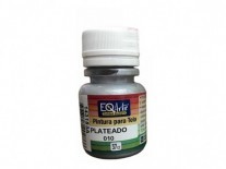 PINTURA TELA EQ 010/PLATEADO 37cc
