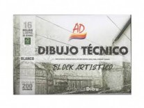 BLOCK DIBUJO TECNICO 200g 24x34.5cm AD