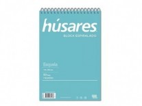 BLOCK ESPIRAL HUSARES A5 ESQUELA 80H RAY