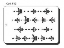 STENCIL CREATIVA 20x30cm F012