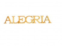 PALABRA ALEGRIA (4x24cm) 3mm