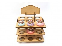 PORTA CUP CAKE x27 3 BAND DESM 28x28x37