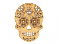 CALAVERA CALADA N3/DIAMANTE 31cm 5mm