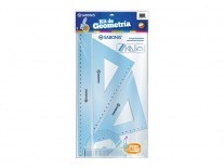 SET SAB GEOMETRIA 4PIEZAS 15cm
