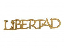 PALABRA LIBERTAD (4x23cm) 3mm