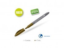 MARCADOR PERMANENTE 3mm METAL ORO