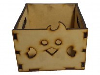 CAJON ANIM/POLLITO (15x18cm) 5mm