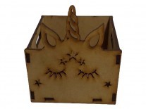 CAJON UNICORNIO ESTRELLA (10x11x11cm) 3m