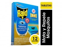 RAID TABLETAS x12unidades