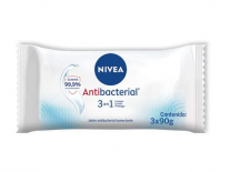 NIVEA JABON ANTIBACTERIAL 3x90g