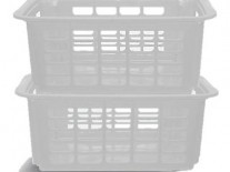CANASTO RECTANGULAR APILABLE 15LTS