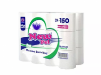 PAPEL HIGIENICO NEW PEL 24x150h(30 mts) MEGA PACK HOLA SIMPLE