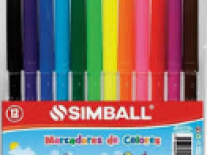 MARCADOR LARGO AL AGUA X 10