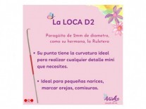 HERRAMIENTAS PORCELANA LOCA D2mm