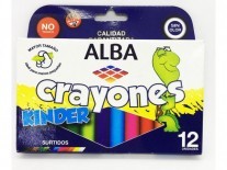 CRAYONES ALBA JUMBO x12