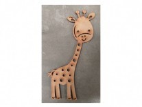 JIRAFA PLACA SOUVENIR (6x13cm) 3mm