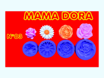 MAMA DORA MOLDES PUNTILLA N83 FLORES