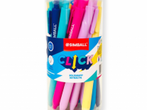 BOLIGRAFO RETRACTIL CLICK AZUL