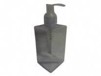BOTELLA CUADRADA PLASTICO DOSIF 220cc