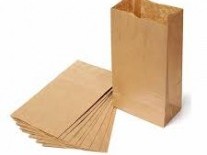 BOLSAS FOOD FM3 KRAFT 125x80x24mm