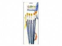 PINCELES CBX LINEA ECO x6 unid CHATOS