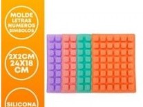 MOLDES SILICONA LETRAS NUMERO Y SIMB 2X2