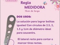 HERRAMIENTAS REGLA MEDIDORA ACERO INOX