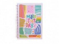 CUADERNO A4 ESPIRALADO 96 H MAKE GREAT