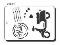 STENCIL CREATIVA 20x30cm F001