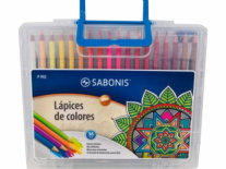 LAPIZ COLOR x36 LARGOS ESTUCHE C/SAC SAB