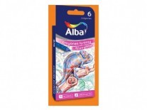 CRAYONES ALBA FANT GLITTER X6