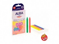 CRAYONES ALBA FLUO X6
