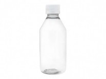 BOTELLAS PET PLASTICA 125cc TAPA BLANCA