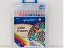 LAPICES COLOR x12 LARGOS ESTUCHE C/SAC S