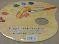 PALETA DESCARTABLE OVALADA 25x30
