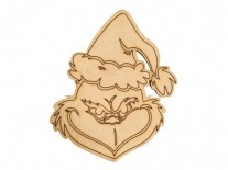 CARA GRINCH NAVIDAD 19 C 22